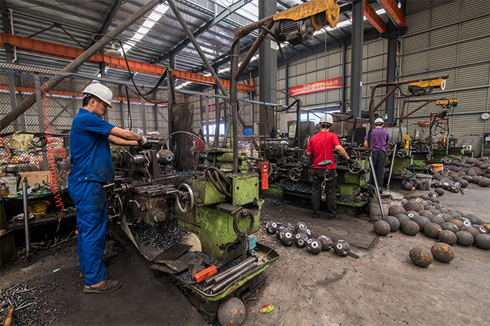 白城网架配件车间